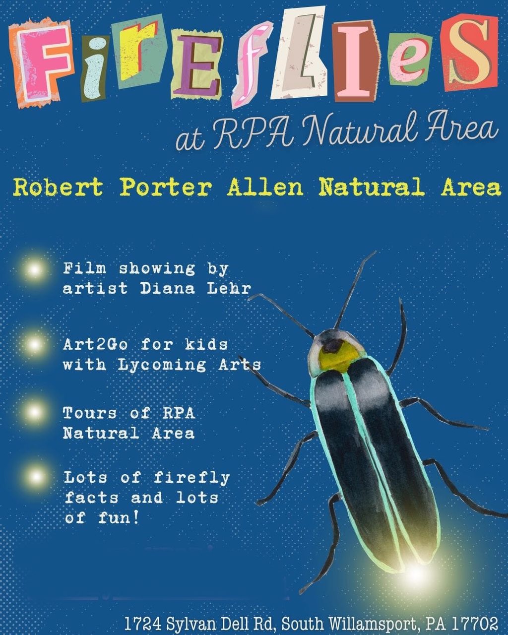 Lycoming Arts Fireflies Lycoming Arts Fireflies