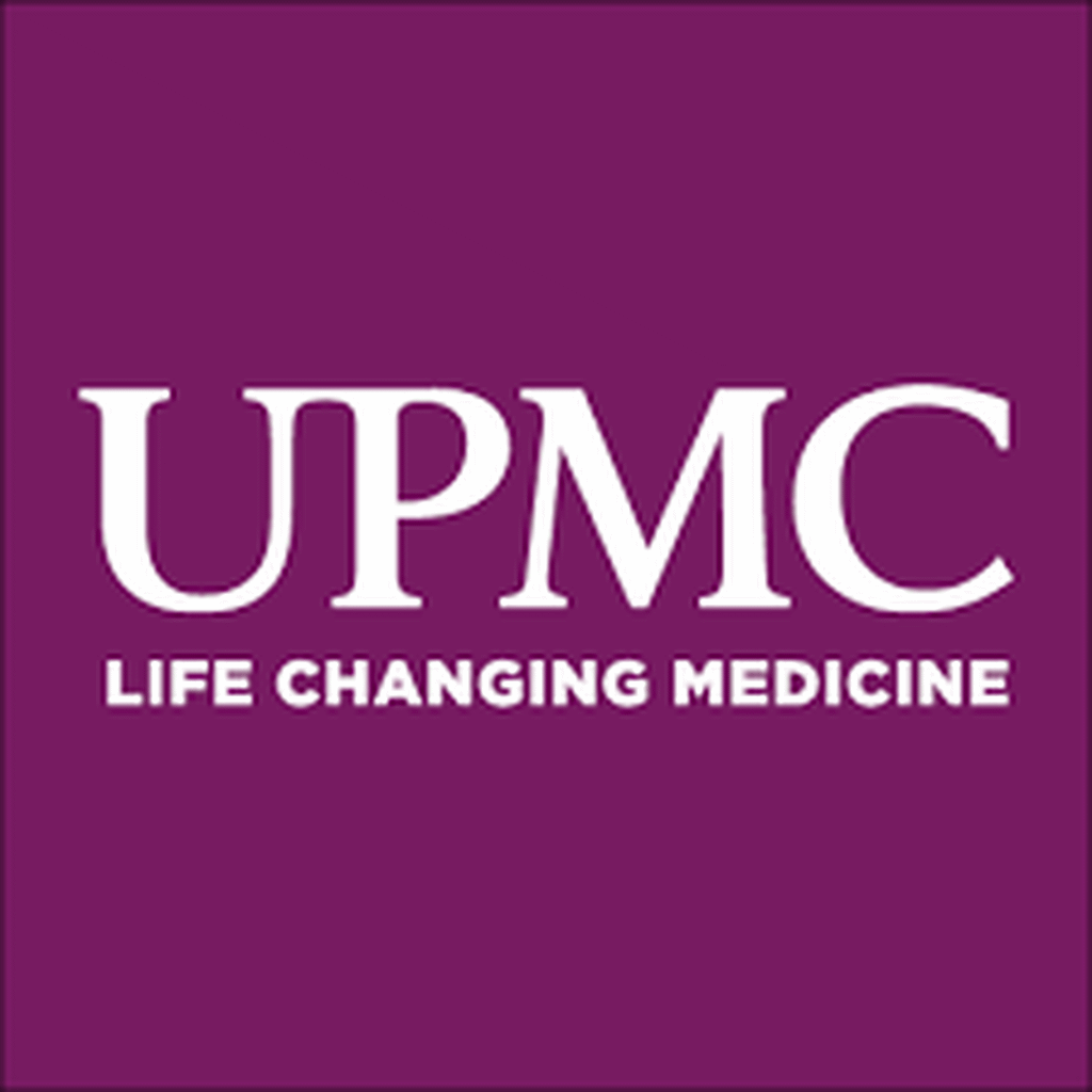 UPMC Purple background logo