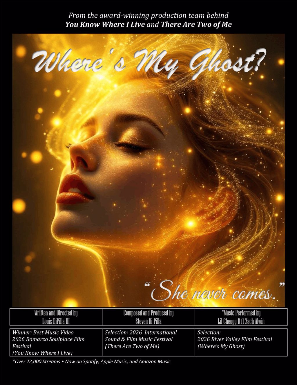 WHERES MY GHOST POSTER