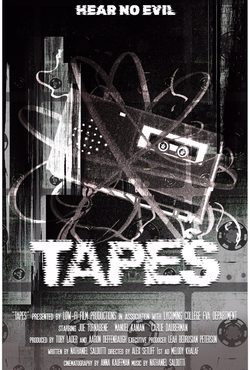 TAPES POSTER LESS WHITE