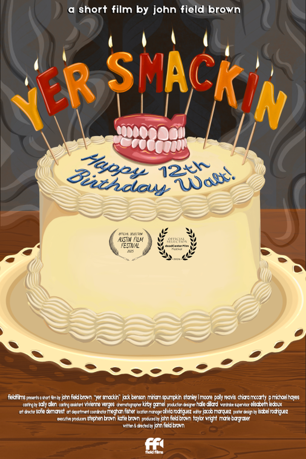 POSTER FOR THE FILM YER SMACKIN